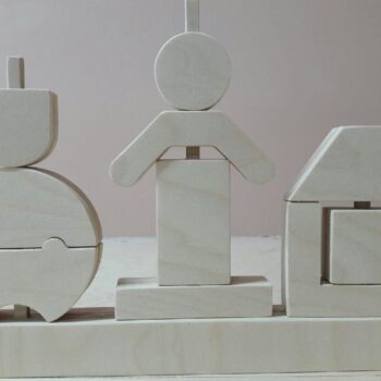 Intra απο ξύλο plywood 3mm-4mm πάχος – ξύλο αγροτικών ξύλινων μπλοκ παιχνιδιών 30x35 cm INTRAVECTRY-MY543598 - Image 1