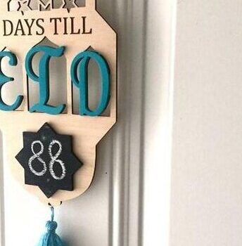 Intra απο ξύλο plywood 3mm-4mm πάχος – ξύλο πίνακα μηνυμάτων αντίστροφης μέτρησης Eid 45x50 cm INTRAVECTRY-MY543627 - Image 2