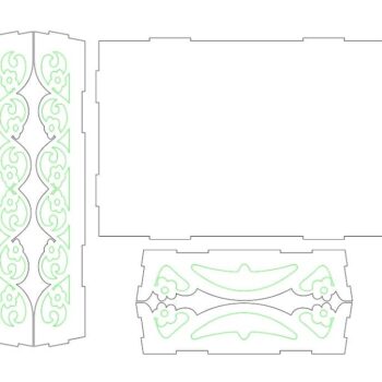 Intra απο ξύλο plywood 3mm-4mm πάχος – Κύλιση δίσκου σερβιρίσματος πριονιού με ξύλο υψηλής ακμής 50x60 cm INTRAVECTRY-MY554799 - Image 2