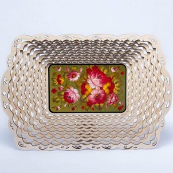 Intra απο ξύλο plywood 3mm-4mm πάχος – ξύλο καλάθι καραμέλας σοκολάτας 40x45 cm INTRAVECTRY-MY543687 - Image 2