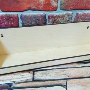 Intra απο ξύλο plywood 3mm-4mm πάχος – Ξύλινο ράφι μπαχαρικών 15x15 cm INTRAVECTRY-MY557809