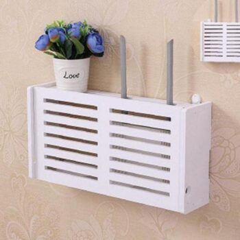 Intra απο ξύλο plywood 3mm-4mm πάχος – Ξύλινο κιβώτιο Wifi Router Επιτοίχιο 20x25 cm INTRAVECTRY-MY545942 - Image 1