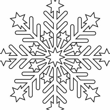 Intra απο ξύλο plywood 3mm-4mm πάχος – Χριστουγεννιάτικο στολίδι με νιφάδα χιονιού 12x15 cm INTRAVECTRY-MY543720 - Image 2