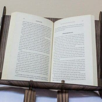 Intra απο ξύλο plywood 3mm-4mm πάχος – Ξύλινη βάση βιβλίων για ανάγνωση 12x15 cm INTRAVECTRY-MY547435 - Image 3