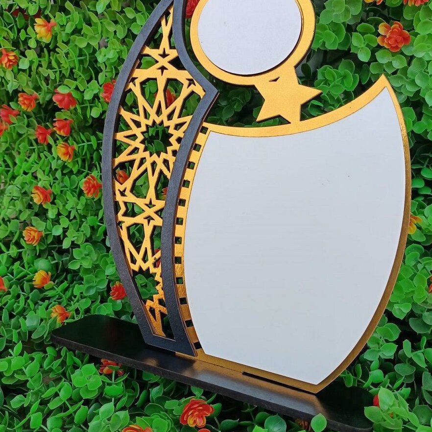 Intra απο ξύλο plywood 3mm-4mm πάχος – Αναμνηστικό Βραβείο Ξύλινης Ασπίδας 15x15 cm INTRAVECTRY-MY547506