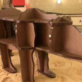 Intra απο ξύλο plywood 3mm-4mm πάχος – ξύλο ραφιών Bear Table Cum 30x30 cm INTRAVECTRY-MY560237 - Image 2