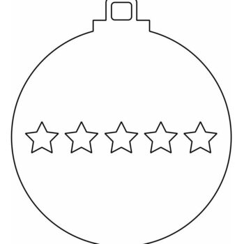 Intra απο ξύλο plywood 3mm-4mm πάχος – Μπιχλιμπίδι Χριστουγεννιάτικου Δέντρου Πέντε Αστέρων 35x40 cm INTRAVECTRY-MY548922 - Image 4