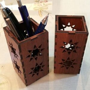 Intra απο ξύλο plywood 3mm-4mm πάχος – Μολυβοθήκη για ξύλο Office 20x25 cm INTRAVECTRY-MY547615