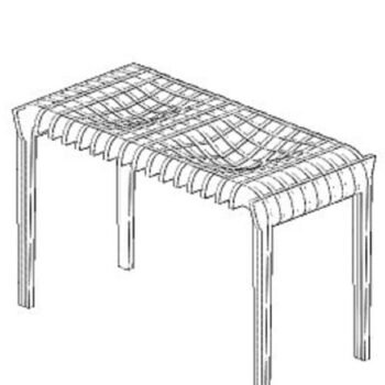 Intra απο ξύλο plywood 3mm-4mm πάχος – Παραμετρικό ξύλο πίνακα μπολ 20x25 cm INTRAVECTRY-MY543851 - Image 1