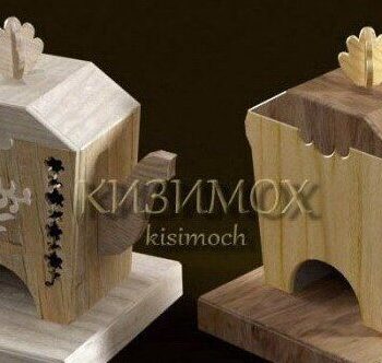 Intra απο ξύλο plywood 3mm-4mm πάχος – Ξύλινη θήκη για Τσαγιέρα 20x25 cm INTRAVECTRY-MY553650 - Image 2