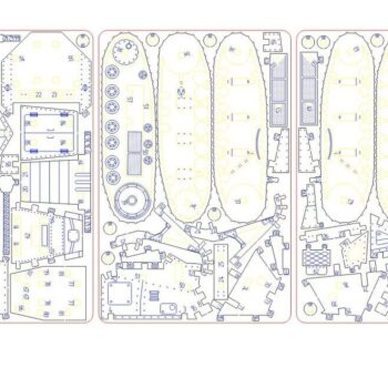 Intra απο ξύλο plywood 3mm-4mm πάχος – SU 18 Self Propeled Gun Tank 3D Wood Model 40x45 cm INTRAVECTRY-MY543923 - Image 5