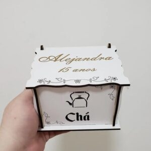 Intra απο ξύλο plywood 3mm-4mm πάχος – ξύλο ξύλινο κουτί τσαγιού 15x20 cm INTRAVECTRY-MY546052