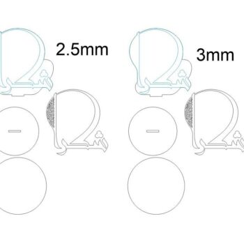 Intra απο ξύλο plywood 3mm-4mm πάχος – ξύλο Εκτίμησης και Ευχαριστιών Shield CDR DXF 30x30 cm INTRAVECTRY-MY552256 - Image 2
