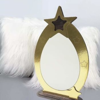 Intra απο ξύλο plywood 3mm-4mm πάχος – ξύλο CDR DXF Trophy Award Star Performance 40x40 cm INTRAVECTRY-MY554218 - Image 1