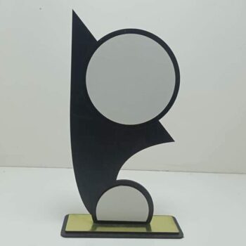 Intra απο ξύλο plywood 3mm-4mm πάχος – ξύλο εξάχνωσης MDF Blank Trophy CDR DXF 20x25 cm INTRAVECTRY-MY544743 - Image 1