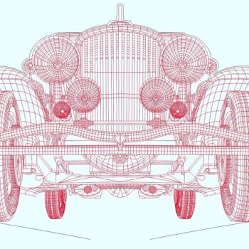 Intra απο ξύλο plywood 3mm-4mm πάχος – ξύλο χαρακτικής λέιζερ ρετρό ακρυλικό 3D LED φωτιστικού αυτοκινήτου 45x50 cm INTRAVECTRY-MY544990 - Image 1