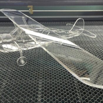 Intra απο ξύλο plywood 3mm-4mm πάχος – ξύλο τρισδιάστατου ακρυλικού μοντέλου αεροπλάνου 20x25 cm INTRAVECTRY-MY554492 - Image 2