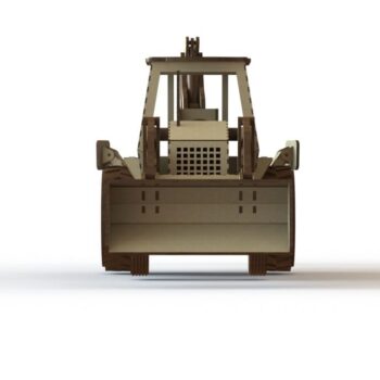 Intra απο ξύλο plywood 3mm-4mm πάχος – ξύλο 3D ξύλινου μοντέλου εκσκαφέας 35x40 cm INTRAVECTRY-MY544477 - Image 4