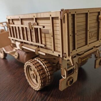 Intra απο ξύλο plywood 3mm-4mm πάχος – ξύλο Μοντέλου Κατασκευής από ξύλο Gaz Truck 15x15 cm INTRAVECTRY-MY561523 - Image 3