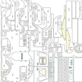 Intra απο ξύλο plywood 3mm-4mm πάχος – ξύλο θήκης φιάλης κρασιού Kamaz Truck 50x60 cm INTRAVECTRY-MY560683 - Image 3