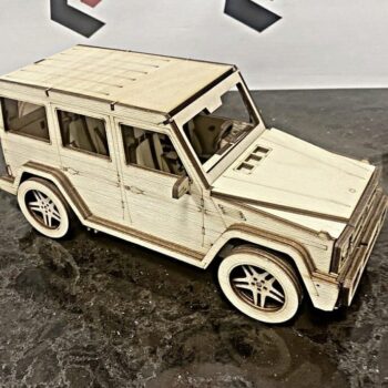 Intra απο ξύλο plywood 3mm-4mm πάχος – ξύλο Ξύλινου Μοντέλου Mercedes Benz Gelik 25x30 cm INTRAVECTRY-MY544486 - Image 1