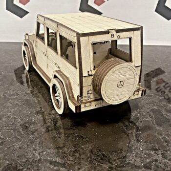 Intra απο ξύλο plywood 3mm-4mm πάχος – ξύλο Ξύλινου Μοντέλου Mercedes Benz Gelik 25x30 cm INTRAVECTRY-MY544486 - Image 4