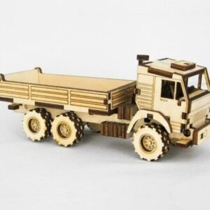 Intra απο ξύλο plywood 3mm-4mm πάχος – ξύλο κιτ ξύλινων μοντέλων Dump Truck 45x50 cm INTRAVECTRY-MY555036