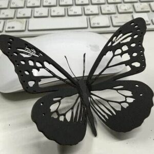 Intra απο ξύλο plywood 3mm-4mm πάχος – ξύλο 3D παζλ Butterfly Wood Craft μοντέλο κιτ κατασκευής 25x30 cm INTRAVECTRY-MY544496