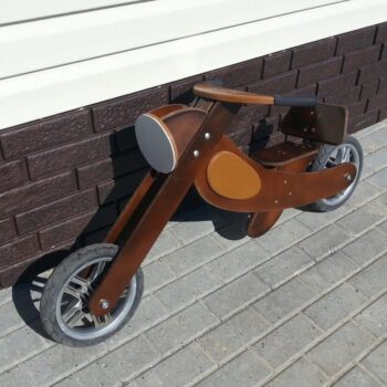 Intra απο ξύλο plywood 3mm-4mm πάχος – ξύλο Ξύλινου Chopper Balance Bike 25x30 cm INTRAVECTRY-MY561548 - Image 1