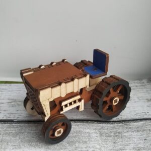 Intra απο ξύλο plywood 3mm-4mm πάχος – Μινιατούρα Τρακτέρ Ξύλινο Μοντέλο 4mm Λίμα 10x10 cm INTRAVECTRY-MY544514