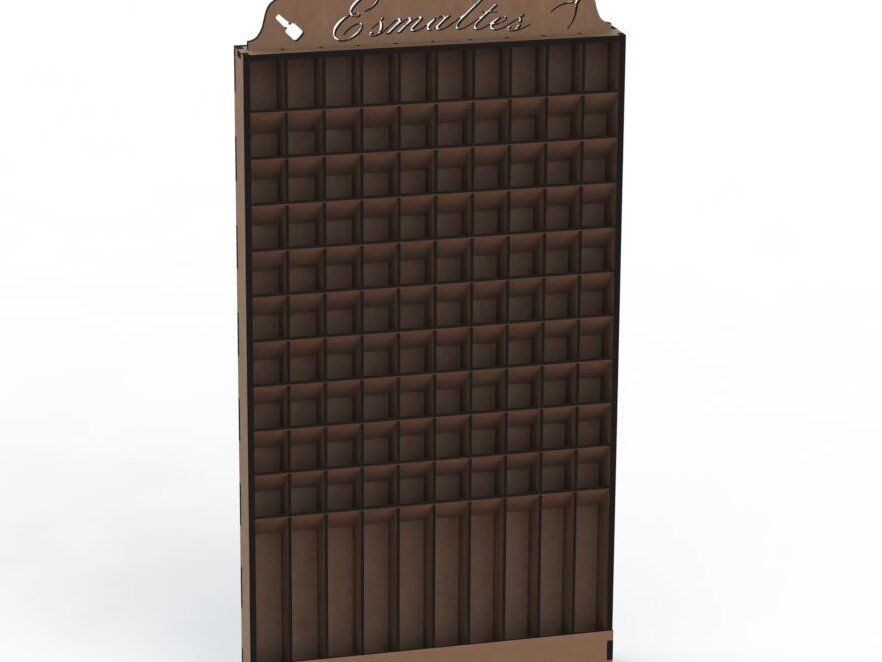 Intra απο ξύλο plywood 3mm-4mm πάχος – Βερνίκι νυχιών Οθόνη 45x50 cm INTRAVECTRY-MY551415