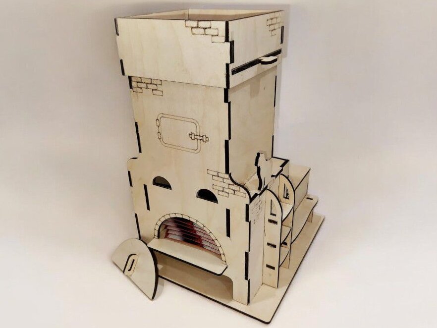 Intra απο ξύλο plywood 3mm-4mm πάχος – Δοχείο τσαγιού σόμπας 15x15 cm INTRAVECTRY-MY547117