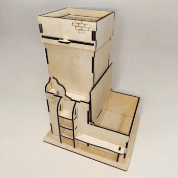 Intra απο ξύλο plywood 3mm-4mm πάχος – Δοχείο τσαγιού σόμπας 20x25 cm INTRAVECTRY-MY553740 - Image 2
