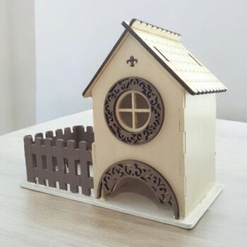 Intra απο ξύλο plywood 3mm-4mm πάχος – Διακοσμητικό Tea House Tea Bag Organizer 35x40 cm INTRAVECTRY-MY557687 - Image 1