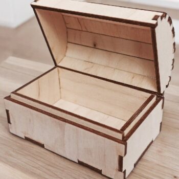 Intra απο ξύλο plywood 3mm-4mm πάχος – Μικρό Ξύλινο Κουτί Θησαυρού 35x40 cm INTRAVECTRY-MY544684 - Image 1