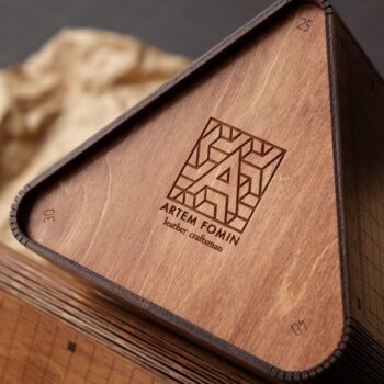 Intra απο ξύλο plywood 3mm-4mm πάχος – Μπλοκ για χύτευση εξαρτημάτων με ξύλο CDR με τρεις γωνίες εργασίας 15x15 cm INTRAVECTRY-MY544750 - Image 2