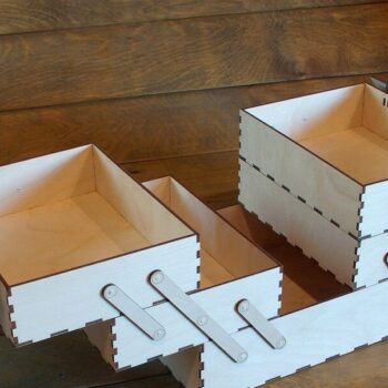 Intra απο ξύλο plywood 3mm-4mm πάχος – Οργανωτής Ξύλινου Κουτιού Ραπτικής 15x20 cm INTRAVECTRY-MY556777 - Image 1