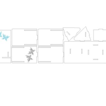 Intra απο ξύλο plywood 3mm-4mm πάχος – Μολυβοθήκη με ξύλο βάσης τηλεφώνου 20x25 cm INTRAVECTRY-MY561378 - Image 2