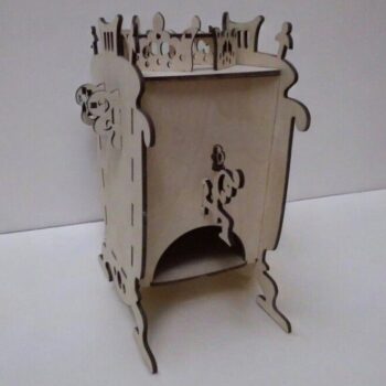 Intra απο ξύλο plywood 3mm-4mm πάχος – Samovar Tea Bag House 40x40 cm INTRAVECTRY-MY560386 - Image 1