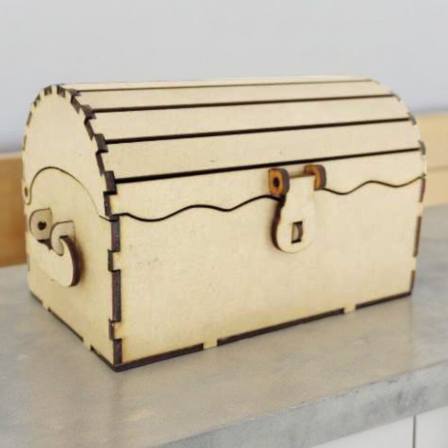 Intra απο ξύλο plywood 3mm-4mm πάχος – Αποθηκευτικός κορμός Ξύλινος Θησαυρός 15x20 cm INTRAVECTRY-MY557024