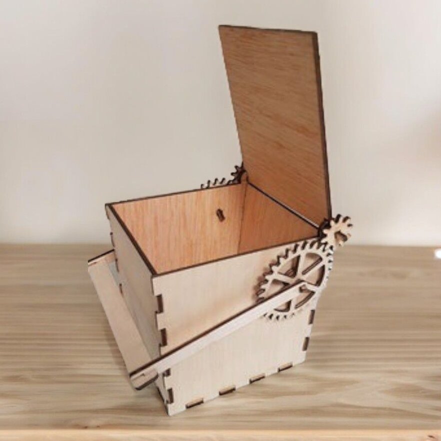 Intra απο ξύλο plywood 3mm-4mm πάχος – Ξύλινο μηχανικό κιβώτιο ταχυτήτων 40x45 cm INTRAVECTRY-MY544850