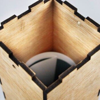 Intra απο ξύλο plywood 3mm-4mm πάχος – Κιβώτιο θήκης αφίσας 25x30 cm INTRAVECTRY-MY552249 - Image 3