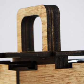 Intra απο ξύλο plywood 3mm-4mm πάχος – Κιβώτιο θήκης αφίσας 25x30 cm INTRAVECTRY-MY552249 - Image 5