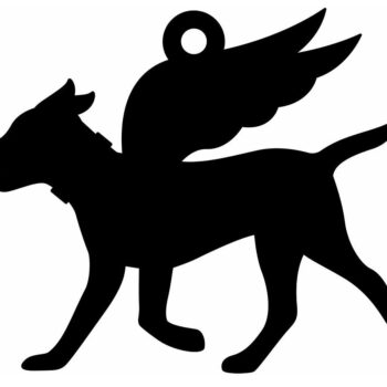 Intra απο ξύλο plywood 3mm-4mm πάχος – Κενή χειροτεχνία Χριστουγεννιάτικου στολίδι αναμνηστικού σκύλου 40x45 cm INTRAVECTRY-MY559782 - Image 3