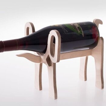 Intra απο ξύλο plywood 3mm-4mm πάχος – ξύλο θήκης φιάλης κρασιού Elephant 20x25 cm INTRAVECTRY-MY545133 - Image 1