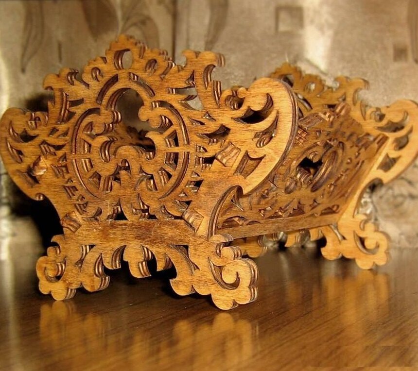 Intra απο ξύλο plywood 3mm-4mm πάχος – Scroll Saw Fretwork Wood Basket File 30x30 cm INTRAVECTRY-MY545197