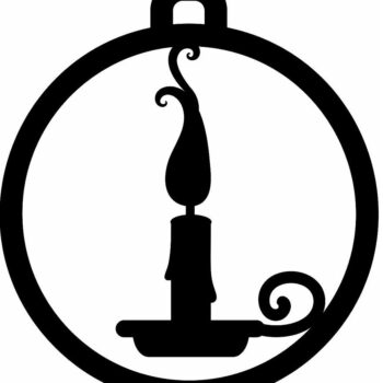 Intra απο ξύλο plywood 3mm-4mm πάχος – Χριστουγεννιάτικο στολίδι με κερί 10x10 cm INTRAVECTRY-MY548849 - Image 3