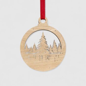 Intra απο ξύλο plywood 3mm-4mm πάχος – Μπιχλιμπίδι από πεύκο 15x20 cm INTRAVECTRY-MY546544 - Image 2