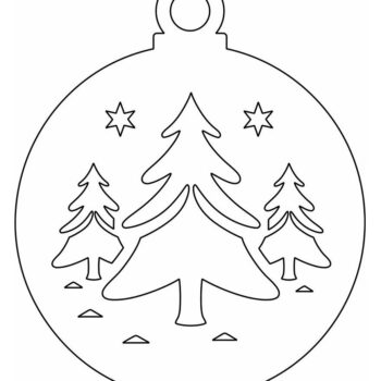 Intra απο ξύλο plywood 3mm-4mm πάχος – Διακοσμητική μπάλα Χριστουγεννιάτικου Δέντρου 35x40 cm INTRAVECTRY-MY552574 - Image 4