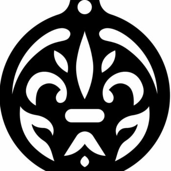 Intra απο ξύλο plywood 3mm-4mm πάχος – Ξύλινη χριστουγεννιάτικη μπάλα 15x20 cm INTRAVECTRY-MY559555 - Image 2